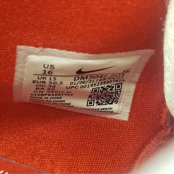 Nike Kyrie 7 TB Men's University Red White Basketball Shoes - Picture 6 of 8